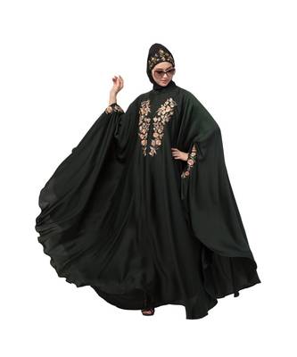 Nazneen Neck and Sleeve Embroidered Irani Kaftan 6