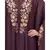 Nazneen Neck and Sleeve Embroidered Irani Kaftan