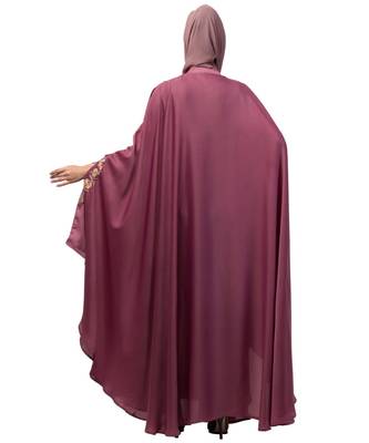 Nazneen Neck and Sleeve Embroidered Irani Kaftan 6