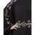 Nazneen waist and both sleeve resham embroidery Nida kaftan