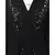 Nazneen Front open Hand work at both side and sleeve Abaya