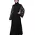 NazneenBoth sleeve resham embroidered front open Dubai Abaya