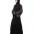 NazneenBoth sleeve resham embroidered front open Dubai Abaya