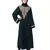 Nazneen Round Neck Front and sleeve drop Embroidery Abaya