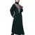 Nazneen Round Neck Front and sleeve drop Embroidery Abaya