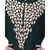 Nazneen Round Neck Front and sleeve drop Embroidery Abaya