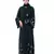 Nazneen Front Open Front Back sleeve with Hijab Embroidered Abaya cum Kaftan