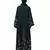 Nazneen Front Open Front Back sleeve with Hijab Embroidered Abaya cum Kaftan