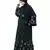 Nazneen Front Open Front Back sleeve with Hijab Embroidered Abaya cum Kaftan