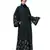 Nazneen Front Open Front Back sleeve with Hijab Embroidered Abaya cum Kaftan