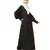 Nazneen long cuff full balloon sleeve with belt A line Abaya