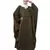 Nazneen contrast hand embroidered kaftan