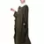 Nazneen contrast hand embroidered kaftan