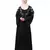 Nazneen Front to back resham embroidery  Front open Dubai Style Kaftan cum Abaya