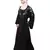 Nazneen Front to back resham embroidery  Front open Dubai Style Kaftan cum Abaya