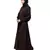 Nazneen long cuff full balloon sleeve with belt A line Abaya