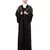 Nazneen Front Back hand embroidered Front open Dubai Abaya