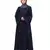 Nazneen front Open  one side hand work Abaya