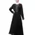 Nazneen Front and Sleeve Hand work A line Party Abaya