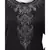 Nazneen Front and Sleeve Hand work A line Party Abaya
