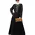 Nazneen Front and Sleeve Hand work A line Party Abaya