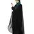 Nazneen contrast double layers Abaya