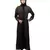 Nazneen front open golden hand work at front back and sleeve Nida Abaya
