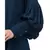 Nazneen long cuff full balloon sleeve with belt A line Abaya