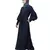 Nazneen long cuff full balloon sleeve with belt A line Abaya