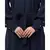 Nazneen long cuff full balloon sleeve with belt A line Abaya