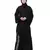 Nazneen side embroidery at bottom front open Dubai Abaya