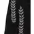 Nazneen side embroidery at bottom front open Dubai Abaya