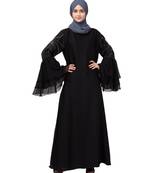 Nazneen 3 Bell Sleeve embroidered Abaya