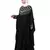 Nazneen double layers hand embroidered with tassel wedding kaftan cum abaya
