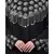 Nazneen double layers hand embroidered with tassel wedding kaftan cum abaya