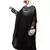 Nazneen double layers hand embroidered with tassel wedding kaftan cum abaya