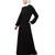 Nazneen  front Pleated a line Abaya