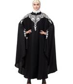 Nazneen Front to back & & and hand opening Resham Embroidery Irani Kaftan