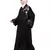 Nazneen resham embroidery front open Abaya