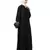 Nazneen resham embroidery front open Abaya