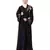 Nazneen resham embroidery front open Abaya