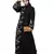 Nazneen right side and both sleeve Resham Embroidery Front open Abaya