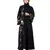 Nazneen right side and both sleeve Resham Embroidery Front open Abaya