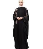 Nazneen right side and both sleeve resham embroidery Nida Kaftan