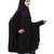 Nazneen stretchable with sleeve, knee length Jilbab cum prayer khimar  Hijab
