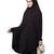 Nazneen stretchable with sleeve, knee length Jilbab cum prayer khimar  Hijab
