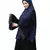 Nazneen buttons at shoulder Malaysian Hijab
