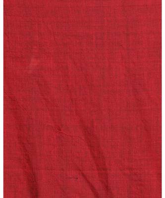 Red Khadi Cotton Handloom Saree 4