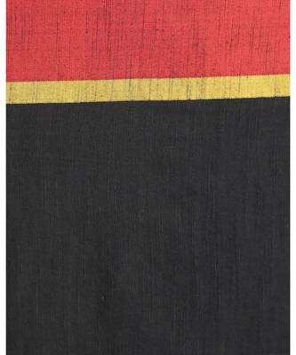 Black Cotton Handloom Saree 4