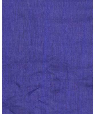 Gheecha Weaving Kantha Work Dark Blue Handloom Blended Cotton Saree 4